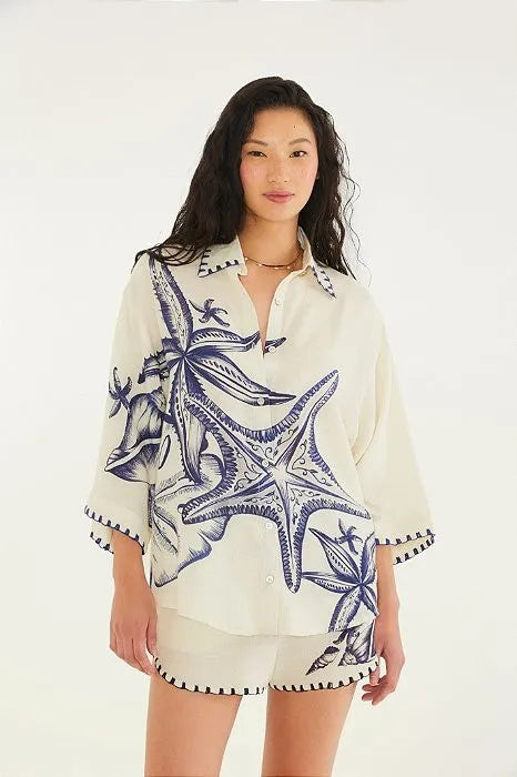 Camisa Mar De Estrelas