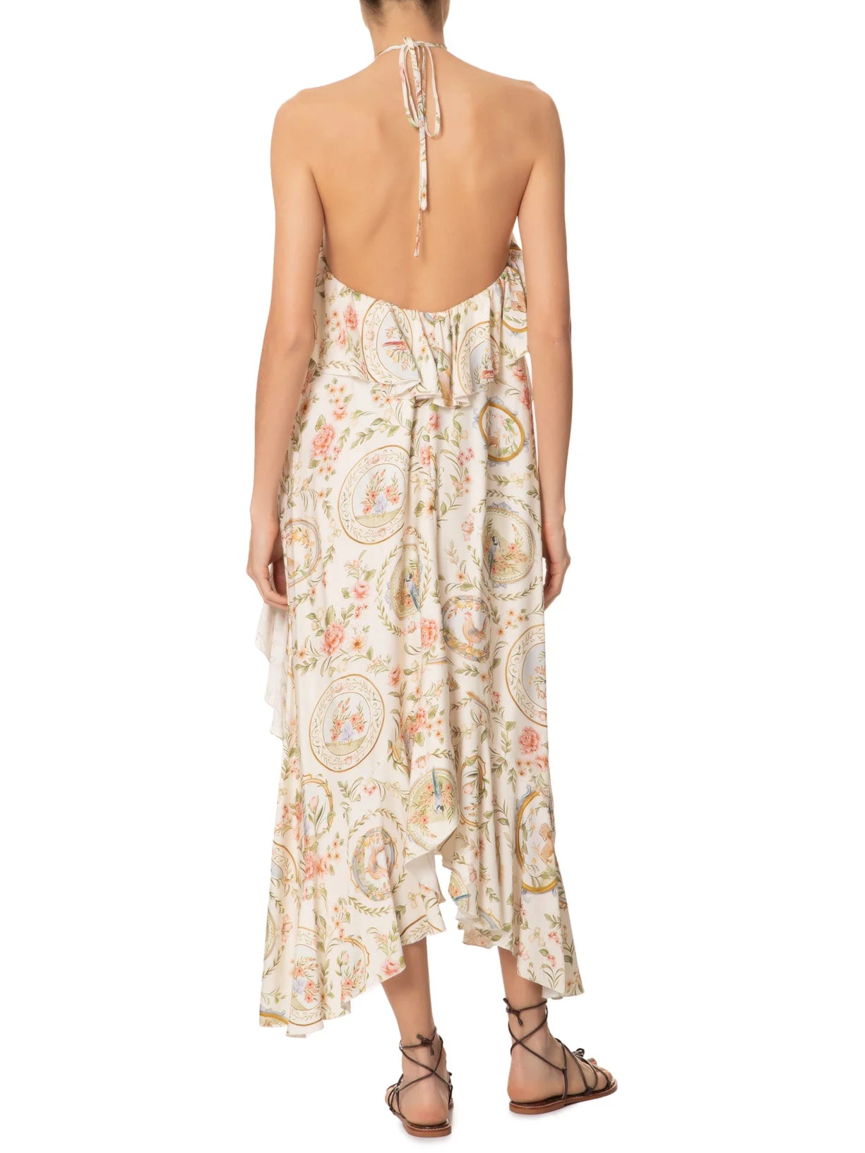 Midi Vestido Frente Unica Relicario