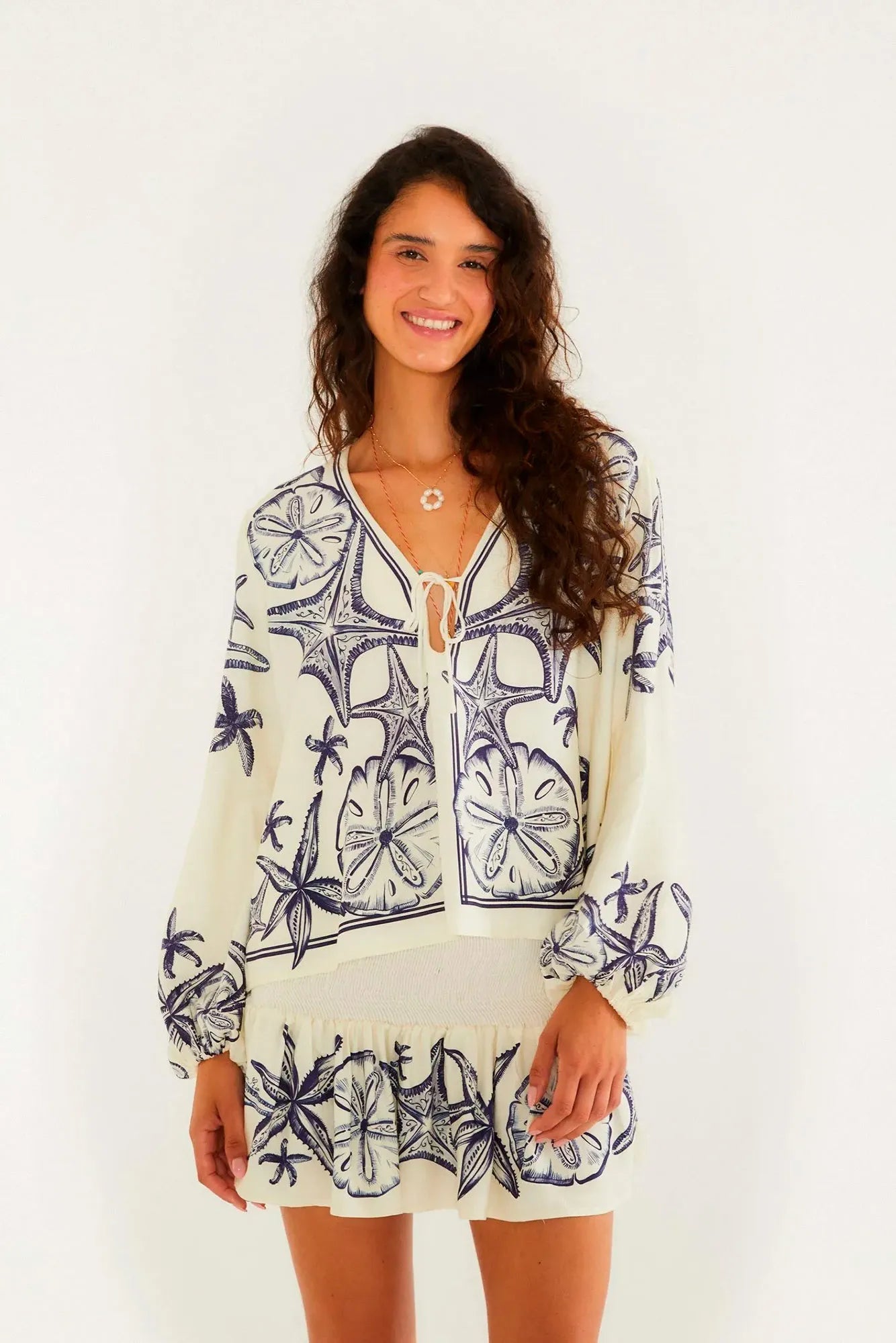 Mini Falda Lastex Aventureiro