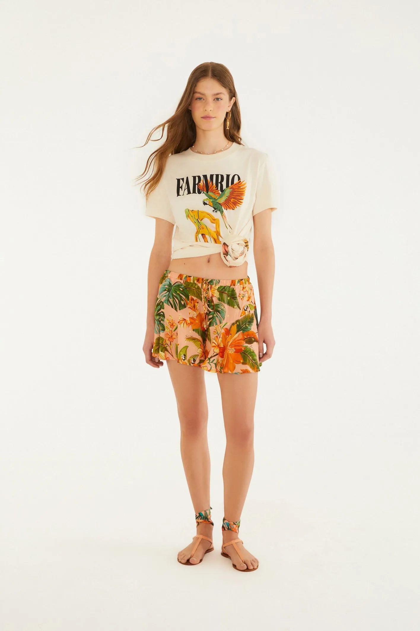 T-Shirt Fit Cadeira E Biquini Farm Rio