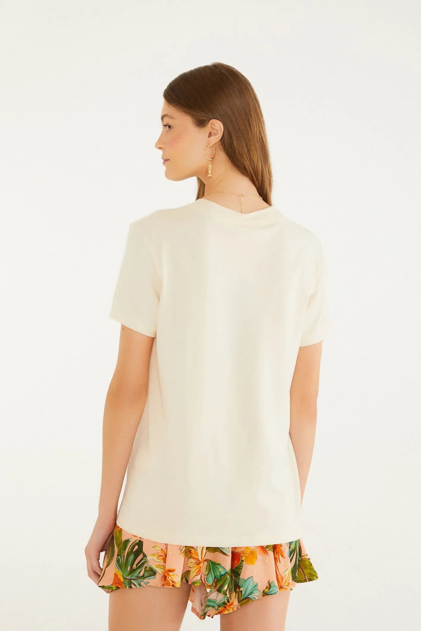 T-Shirt Fit Cadeira E Biquini Farm Rio