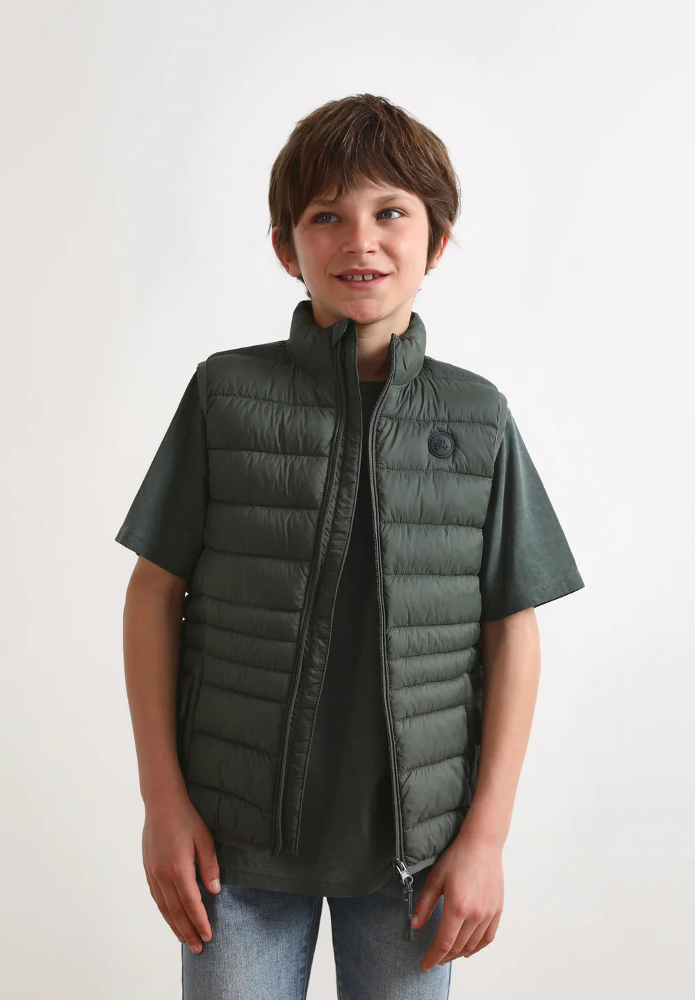 Chaleco Sc Kids Acolchado Ligero Calavera