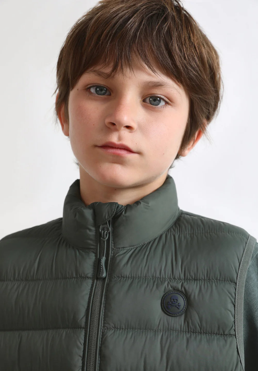 Chaleco Sc Kids Acolchado Ligero Calavera