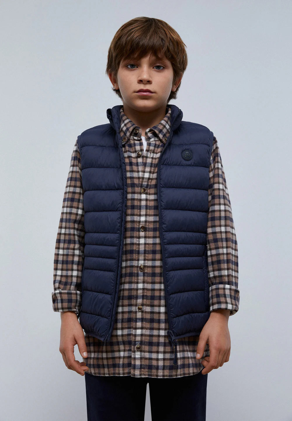 Chaleco Sc Kids Acolchado Ligero Calavera