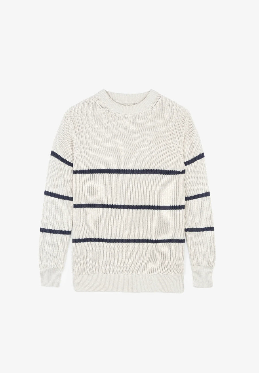 Sweater New Neill Tricot-Navy Stripe