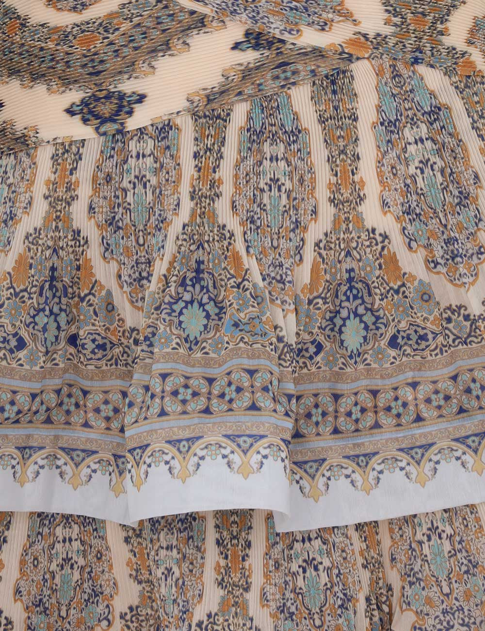 Falda Tiered Pleated ZIMMERMANN MIDI FALDAS Malva CO