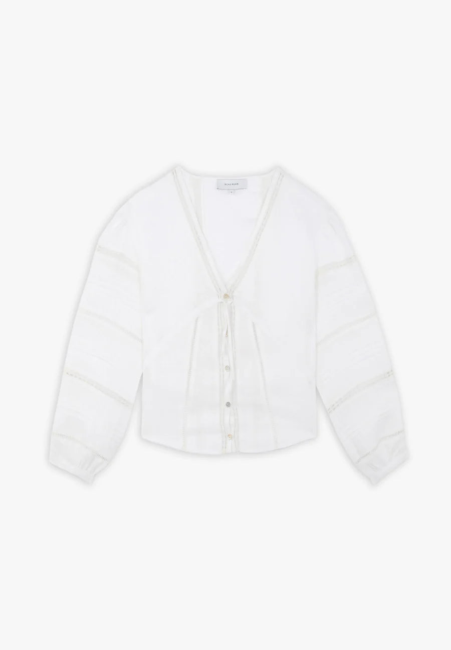 Blusa Lace Puff