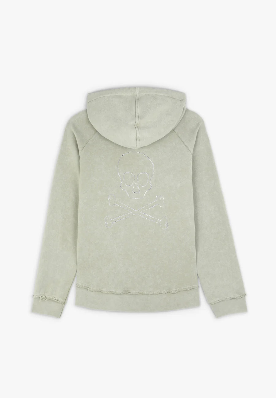 Hoodie Back Skull