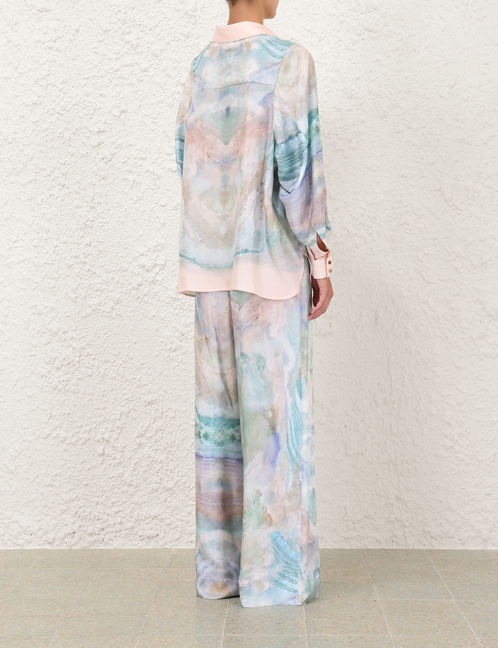 Pantalón Illuminate Track ZIMMERMANN DE VESTIR Malva CO