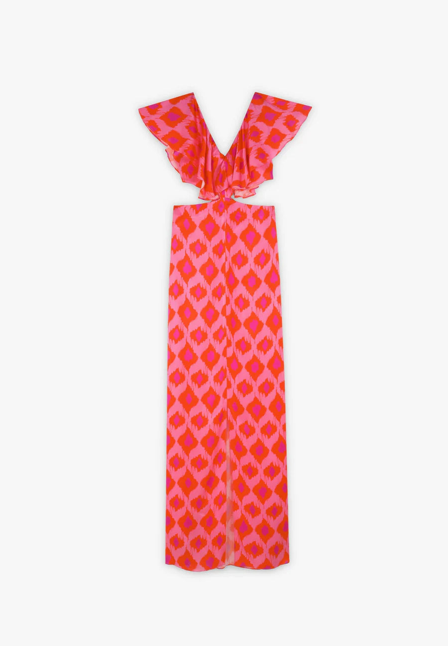Vestido Ruffle Open