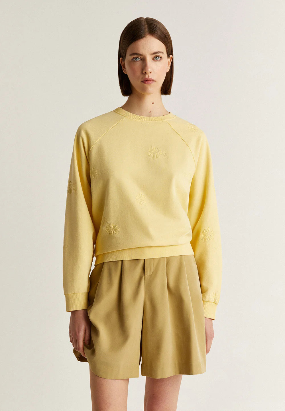 Jersey Emb Flower