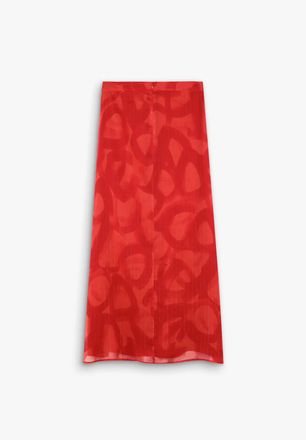 Falda Slit Red