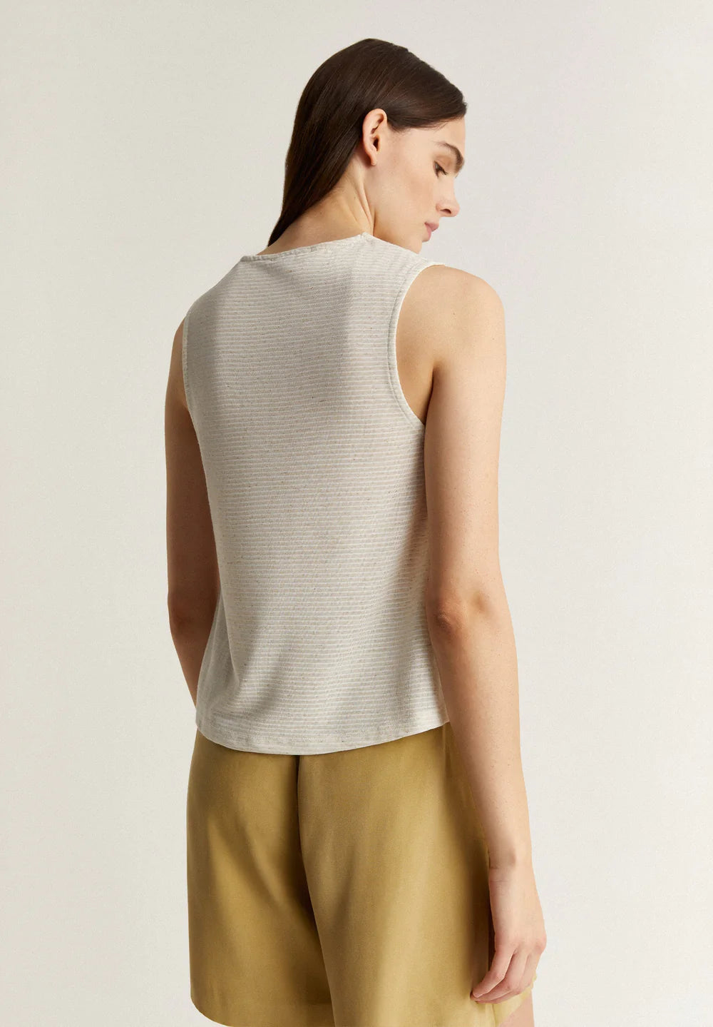 Blusa Rústica Rayas Nudo