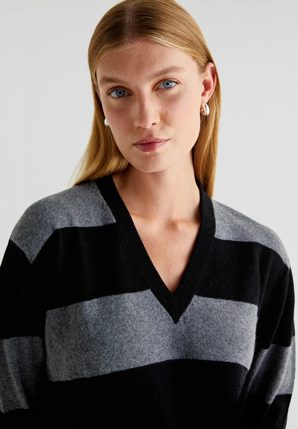 Jersey Joy V Pocket Jumper
