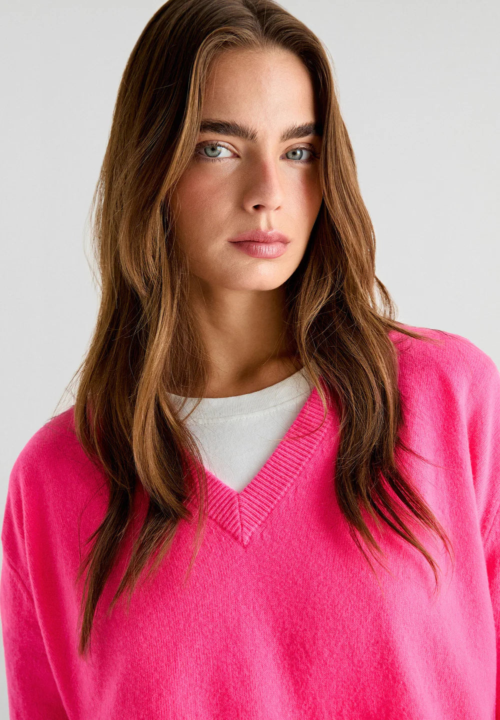 Jersey Joy V Pocket Jumper