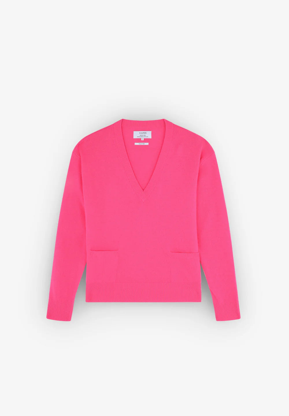 Jersey Joy V Pocket Jumper