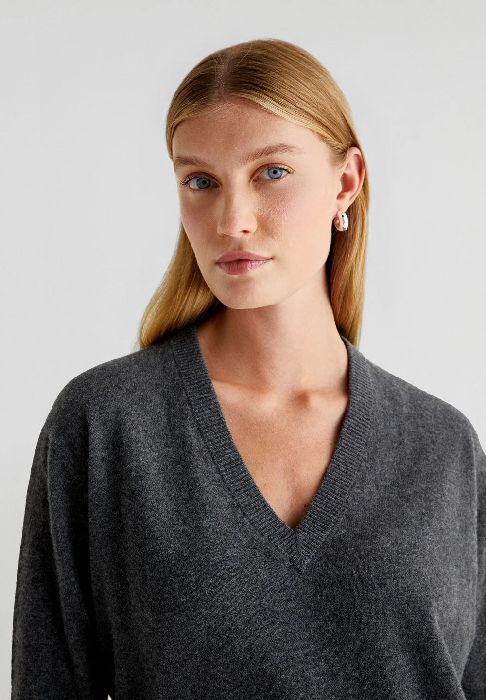 Jersey Joy V Pocket Jumper