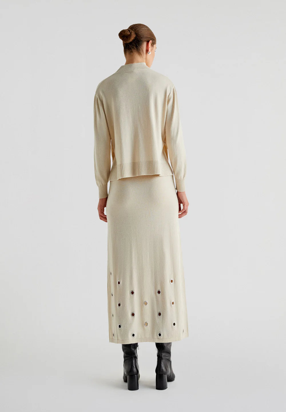 Falda Eyelet Knit