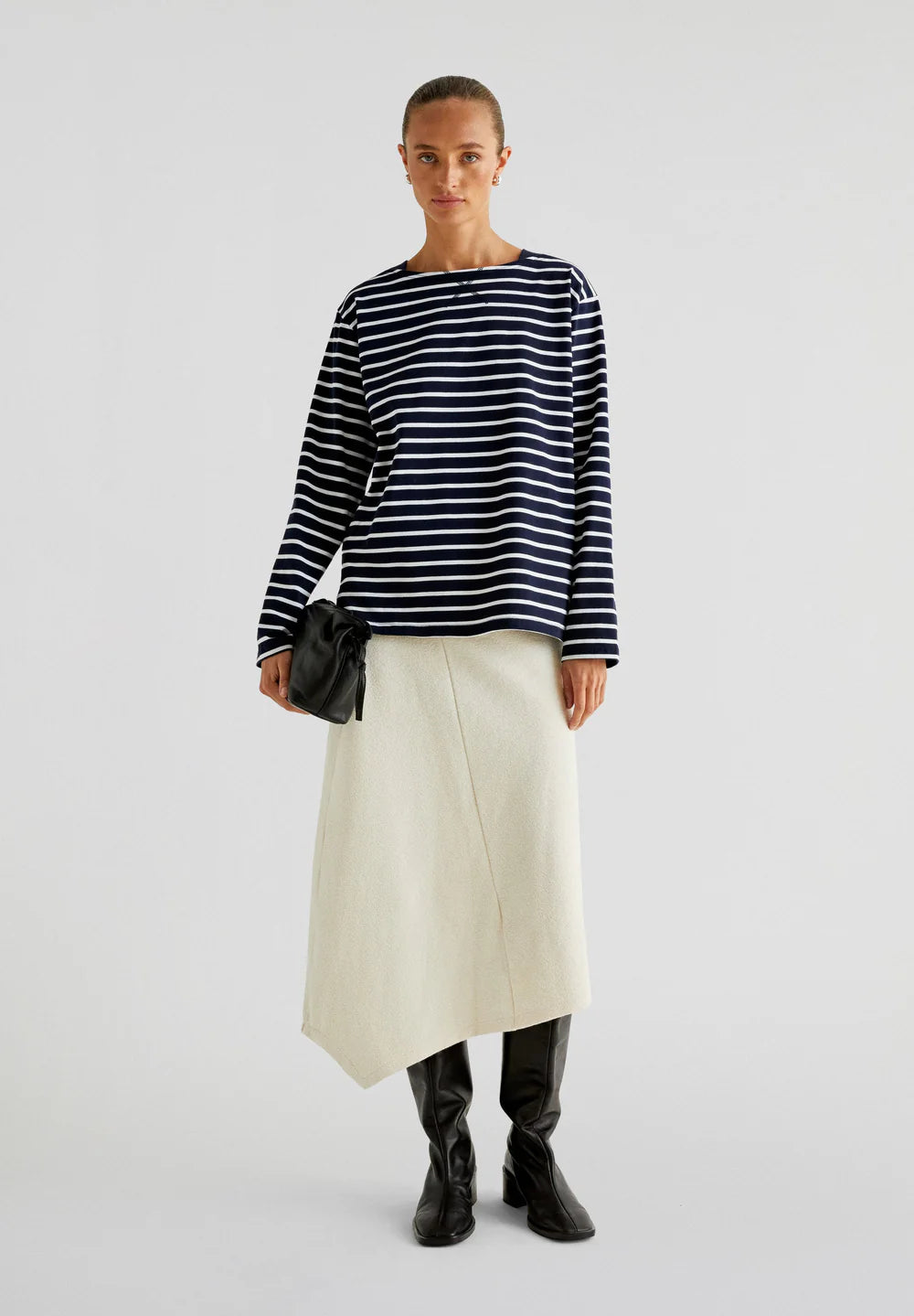 Blusa Heavy Stripes Ls Tee