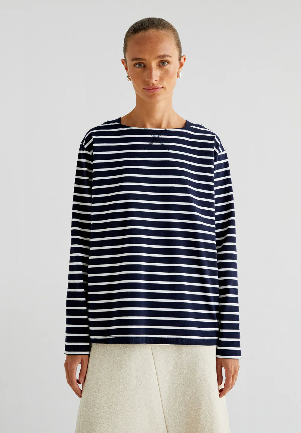Blusa Heavy Stripes Ls Tee