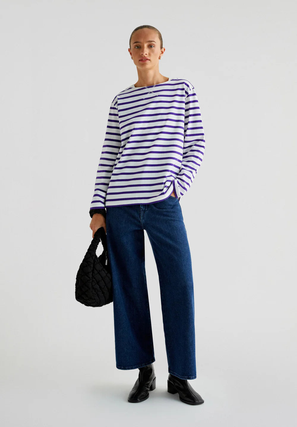 Blusa Heavy Stripes Ls Tee