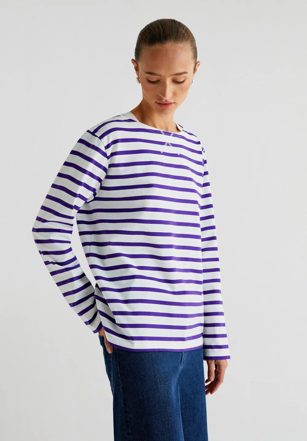 Blusa Heavy Stripes Ls Tee