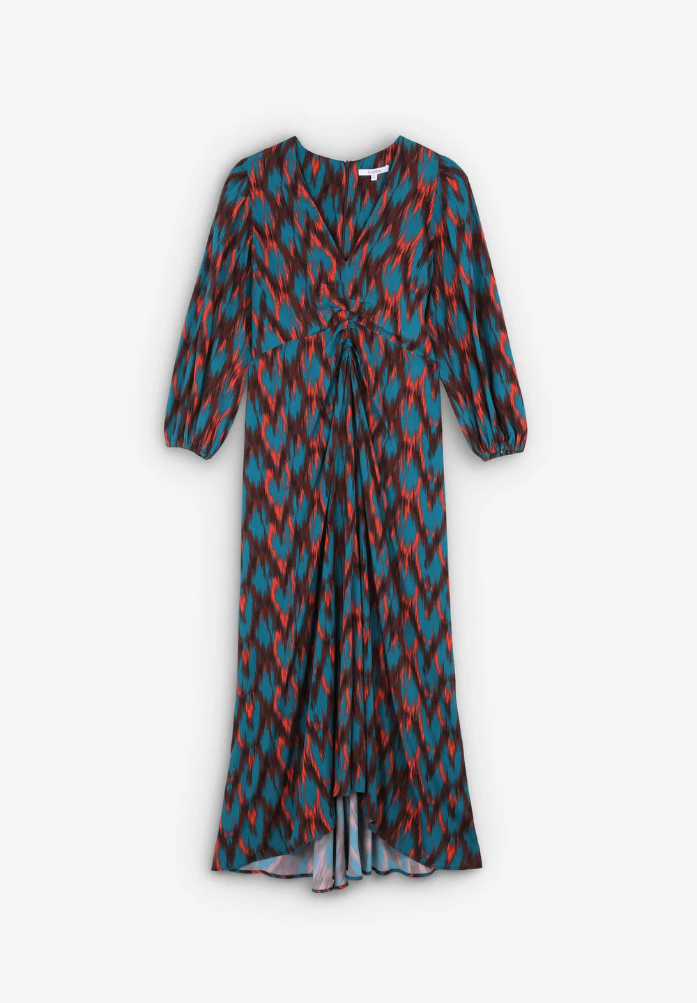 Midi Vestido Dis Print