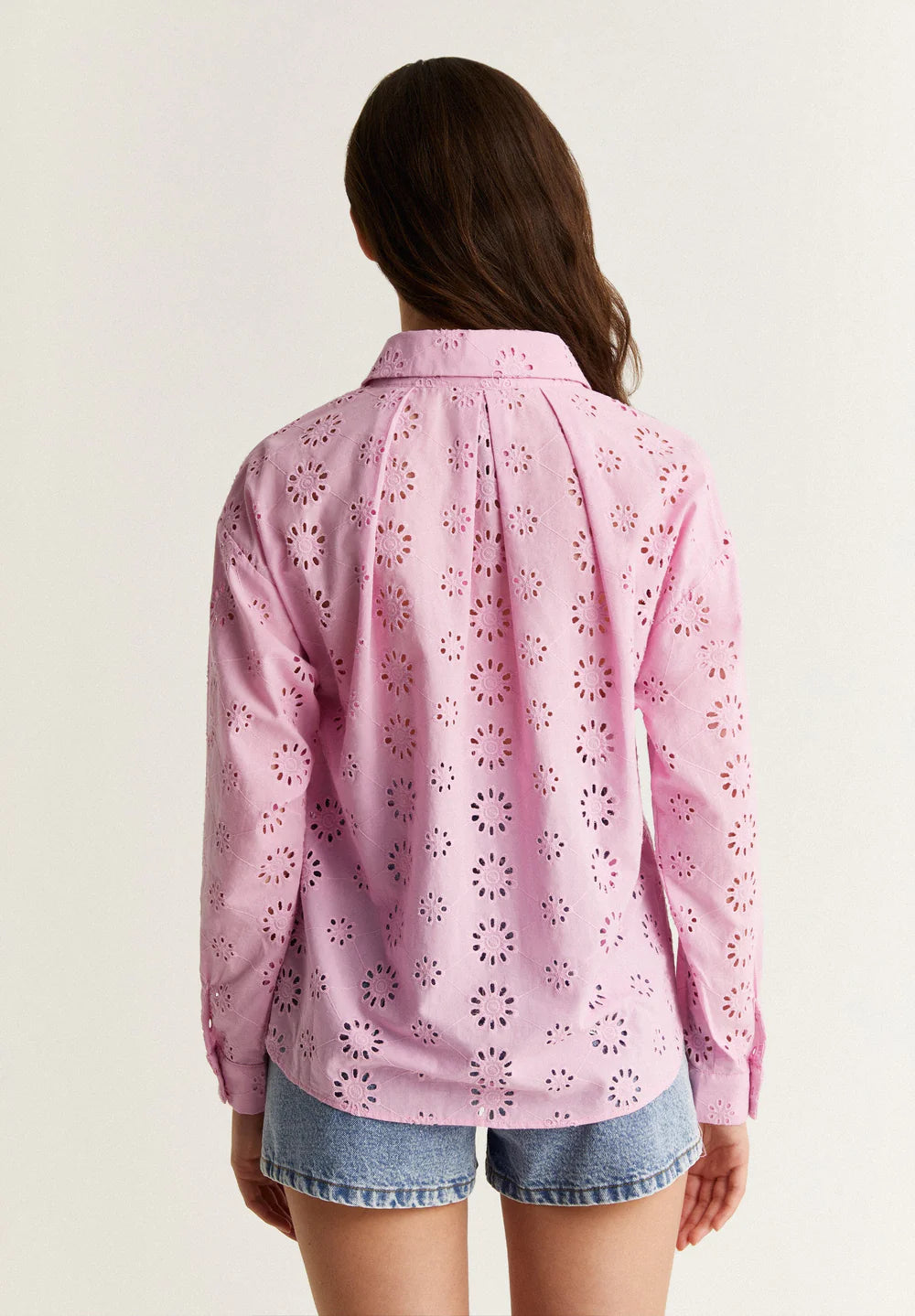Camisa Broderie