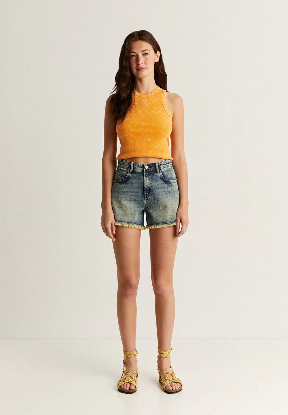Short Denim Bajo