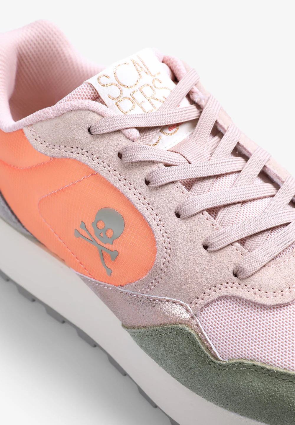 Tenis Scalpers Detalle Metalizado Mujer