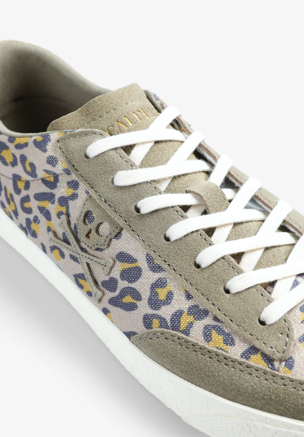 Tenis Scalpers Bajos Calavera Animal Print Mujer