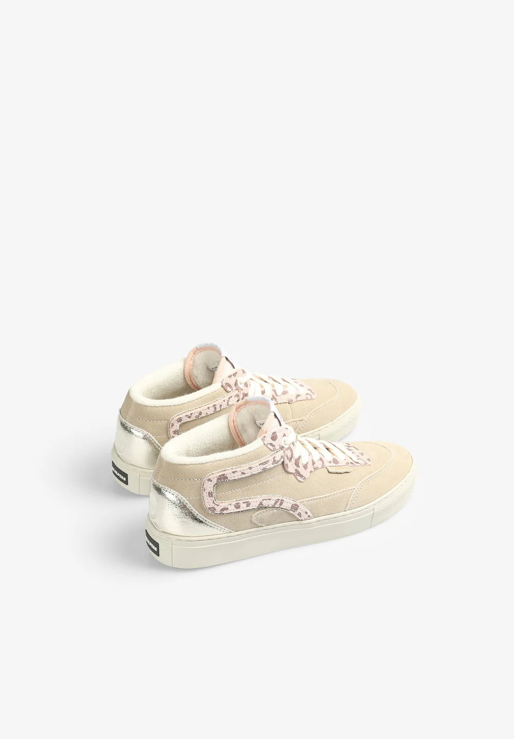 Tenis Scalpers Animal Print Detalle Metalizado Mujer
