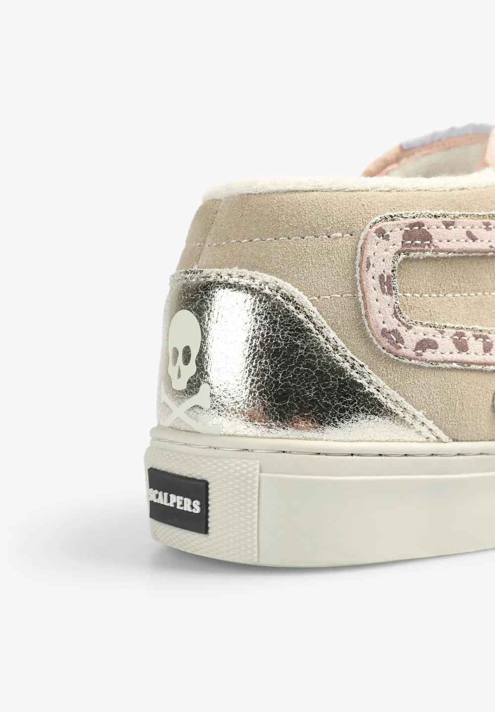 Tenis Scalpers Animal Print Detalle Metalizado Mujer