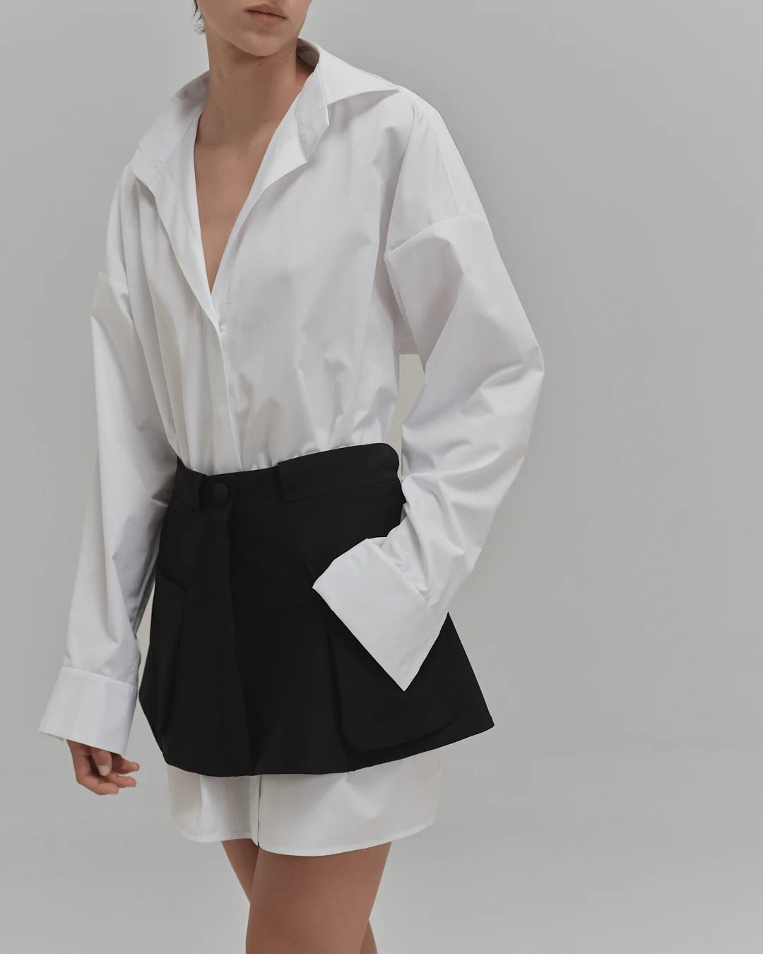 Mini Vestido Camisero El Caminante Oversized