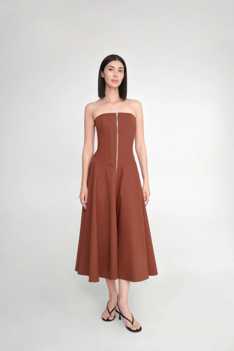 Midi Vestido Camino
