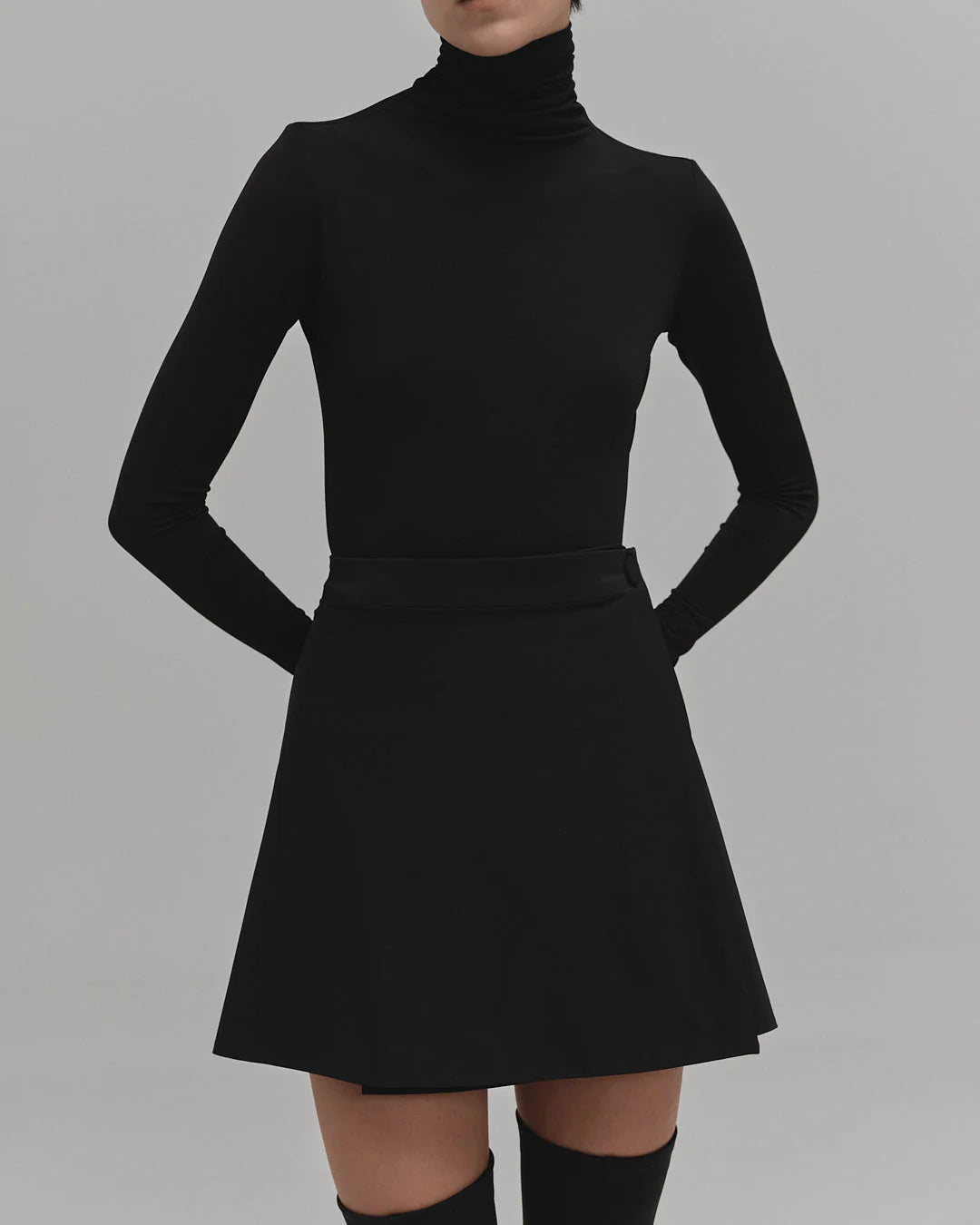 Mini Falda Pliegue MARIA ELENA VILLAMIL MINI FALDAS Malva CO