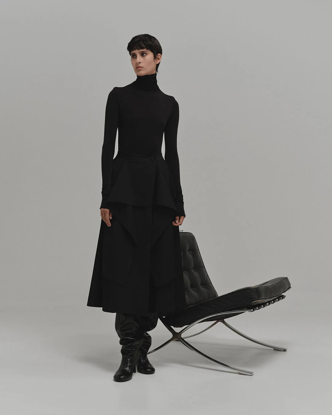 Midi Falda Azalea MARIA ELENA VILLAMIL MIDI FALDAS Malva CO