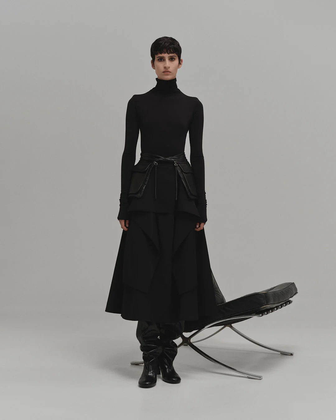 Midi Falda Azalea MARIA ELENA VILLAMIL MIDI FALDAS Malva CO