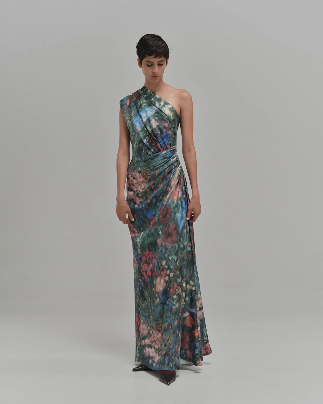 Maxi Vestido Narciso MARIA ELENA VILLAMIL VESTIDOS Malva CO
