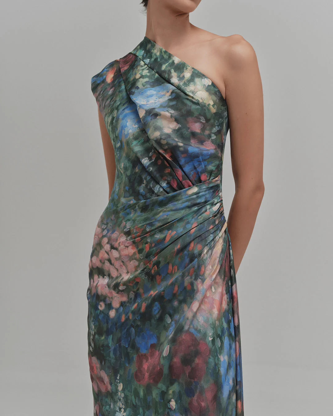 Maxi Vestido Narciso MARIA ELENA VILLAMIL VESTIDOS Malva CO