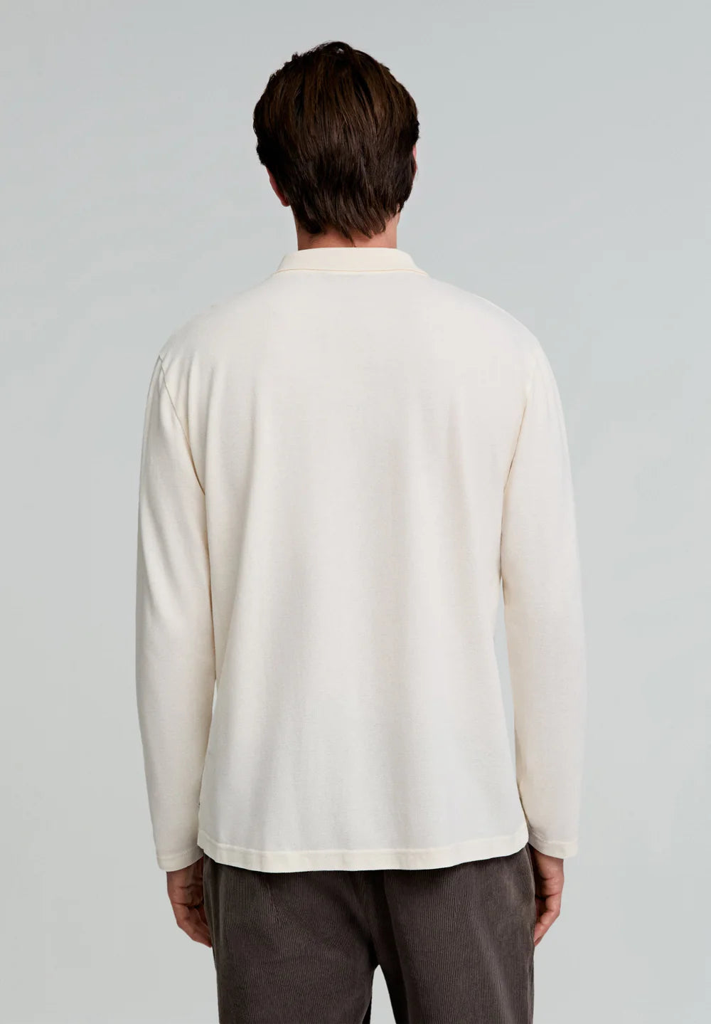 Camisas Pique Cardigan Ls