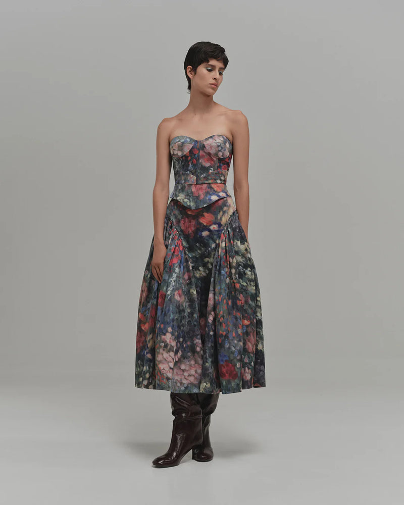 Midi Falda Begonia