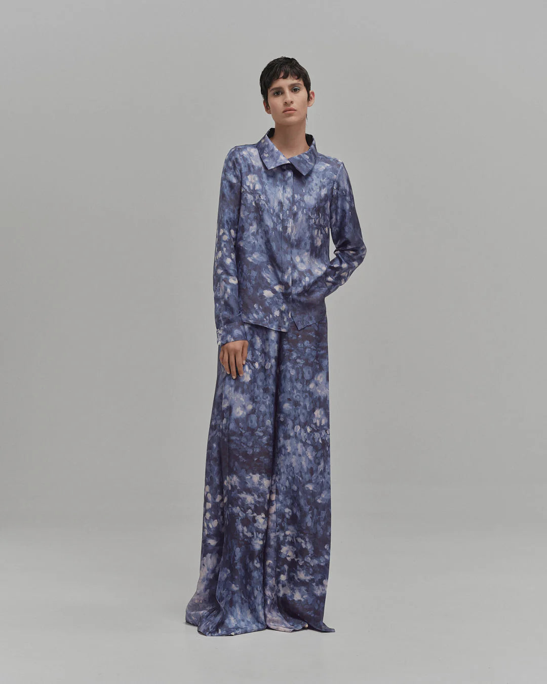 Camisa Olivo MARIA ELENA VILLAMIL CAMISAS Malva CO