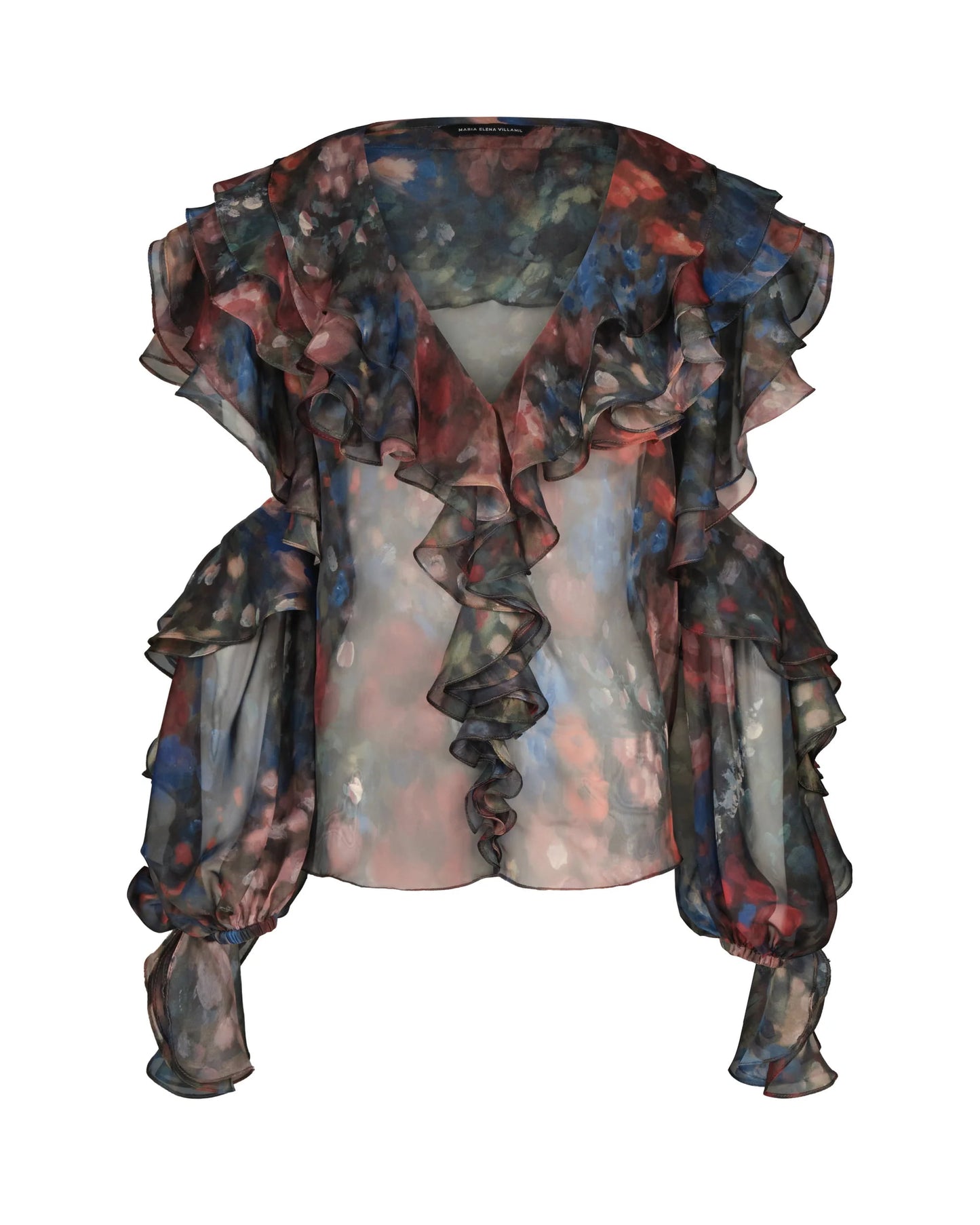 Blusa Peonia MARIA ELENA VILLAMIL BLUSAS Malva CO