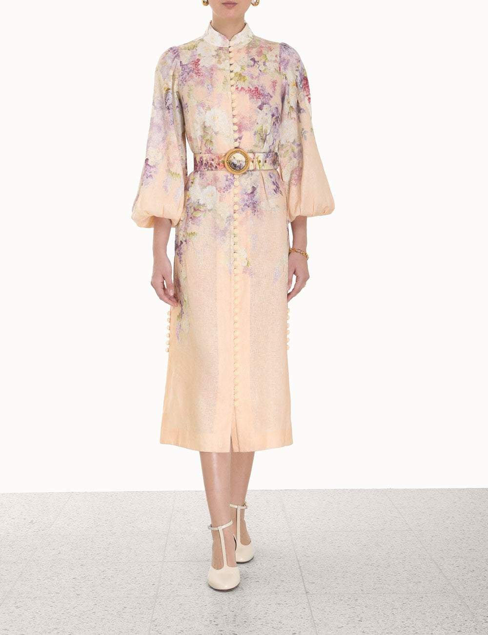 Vestido Lyrical Buttoned