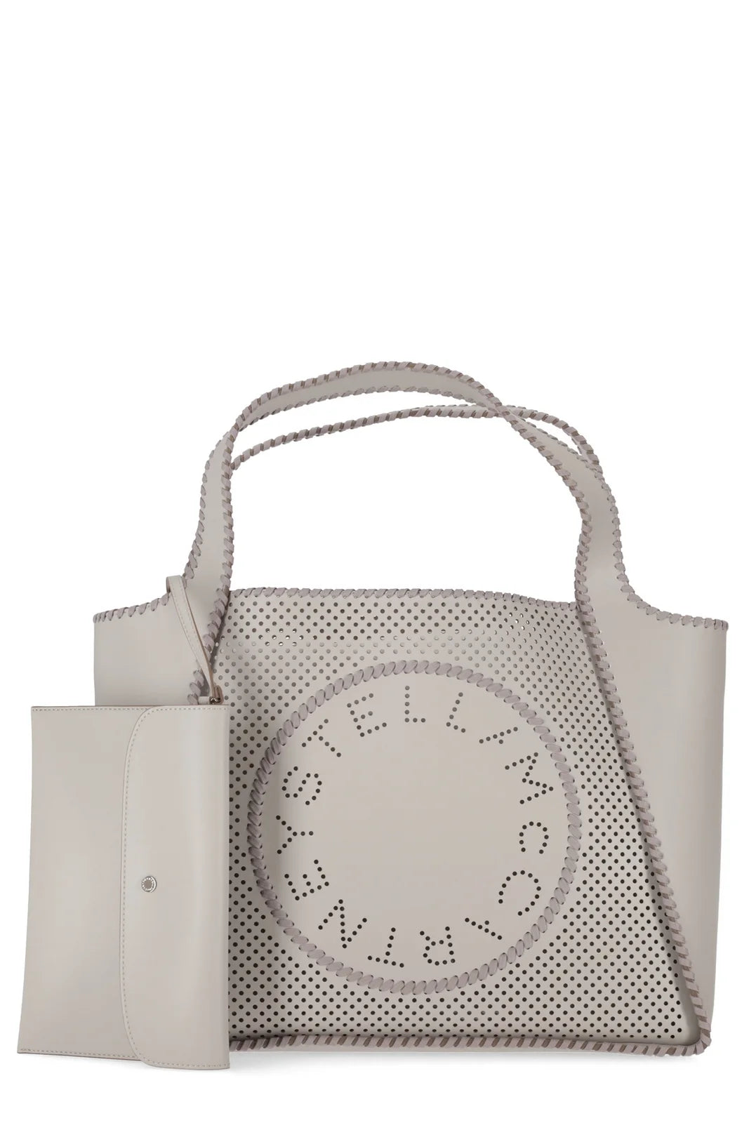 Cartera Logo Tote Perforated Eco Alter Mat Gris