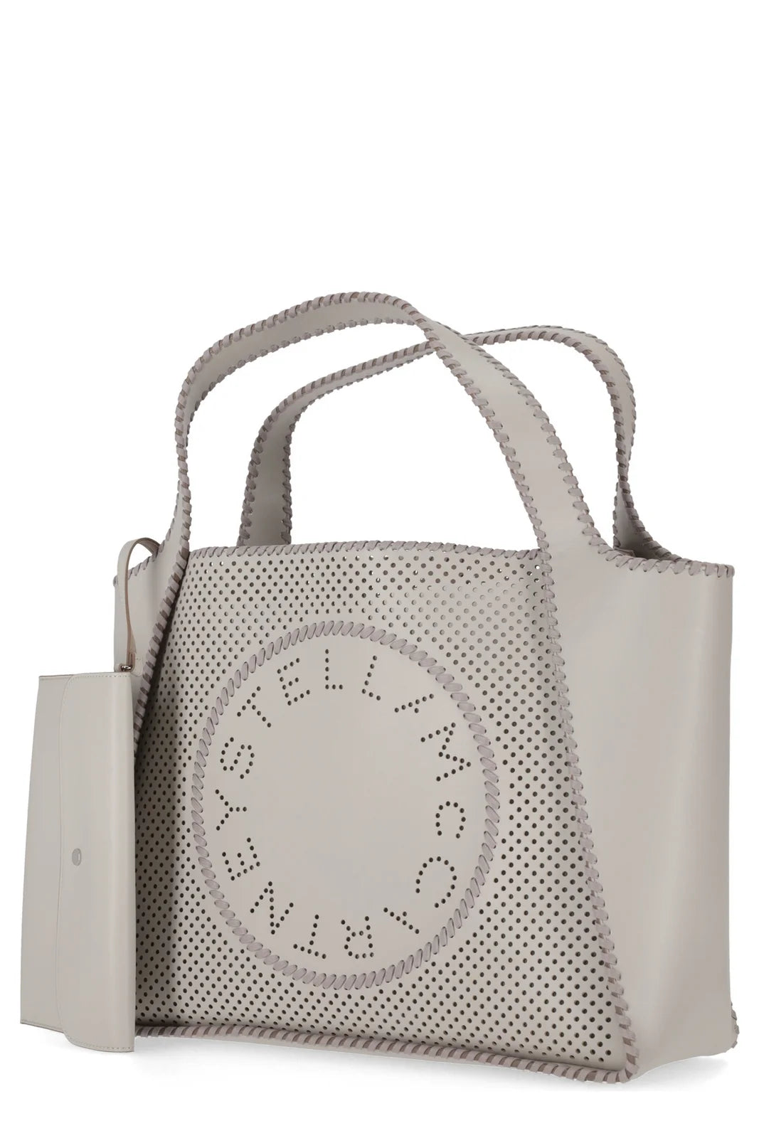 Cartera Logo Tote Perforated Eco Alter Mat Gris