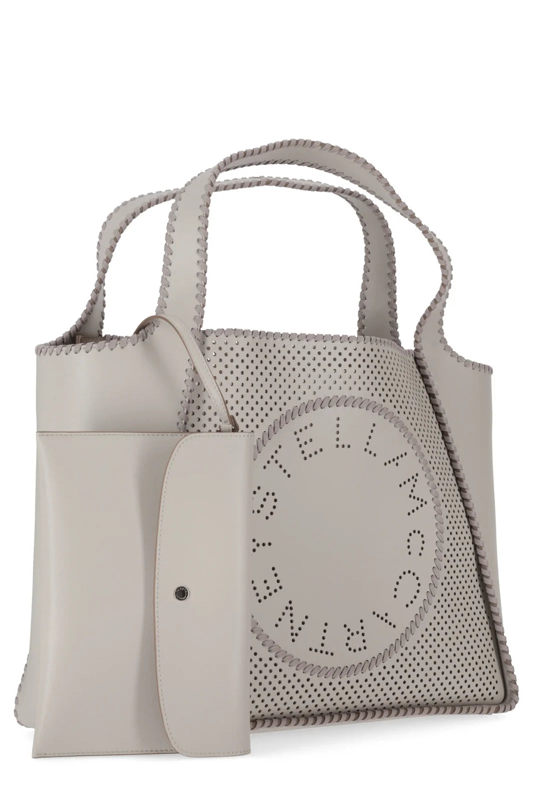 Cartera Logo Tote Perforated Eco Alter Mat Gris