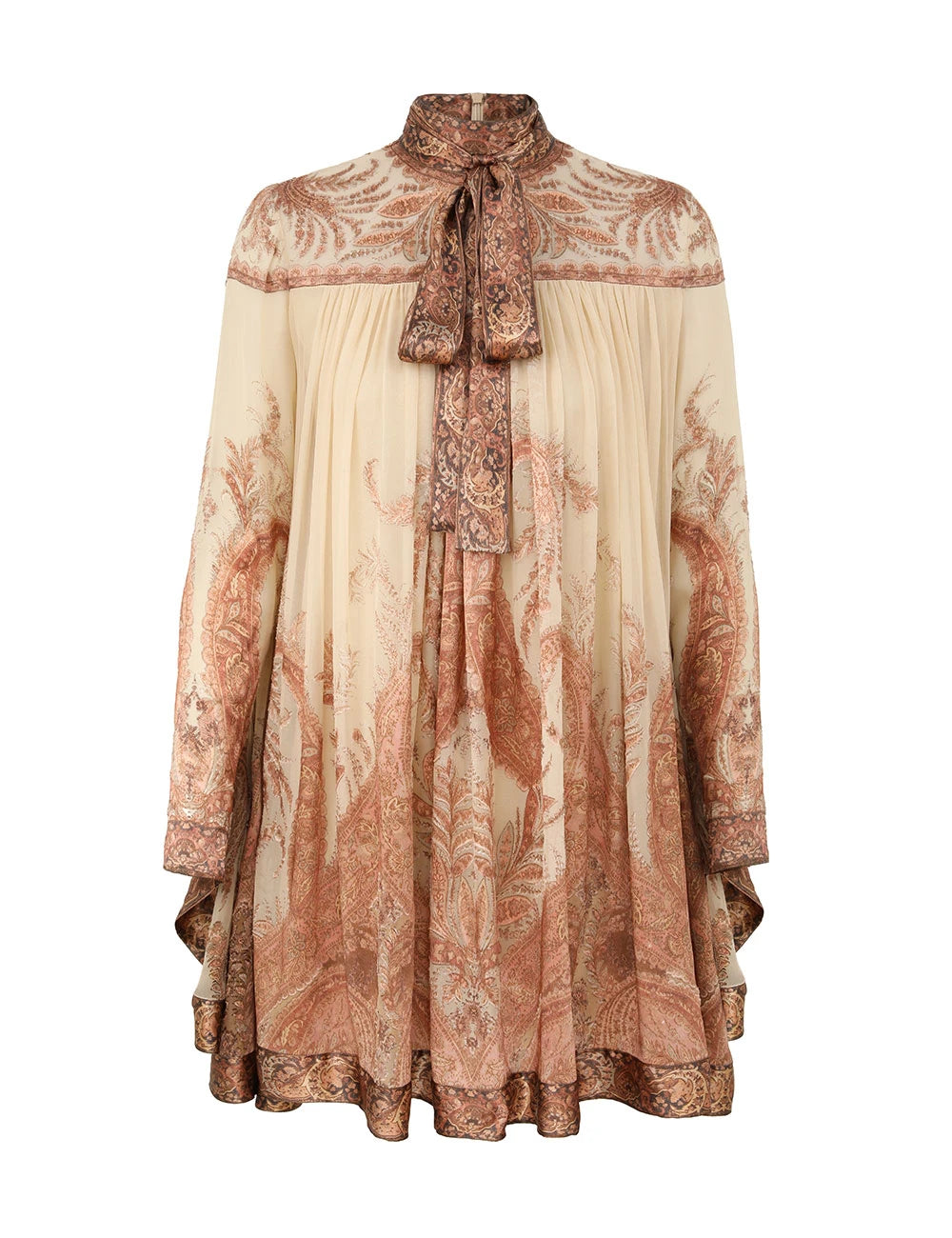 Mini Vestido Hypnotic Batwing ZIMMERMANN MINI VESTIDOS Malva CO