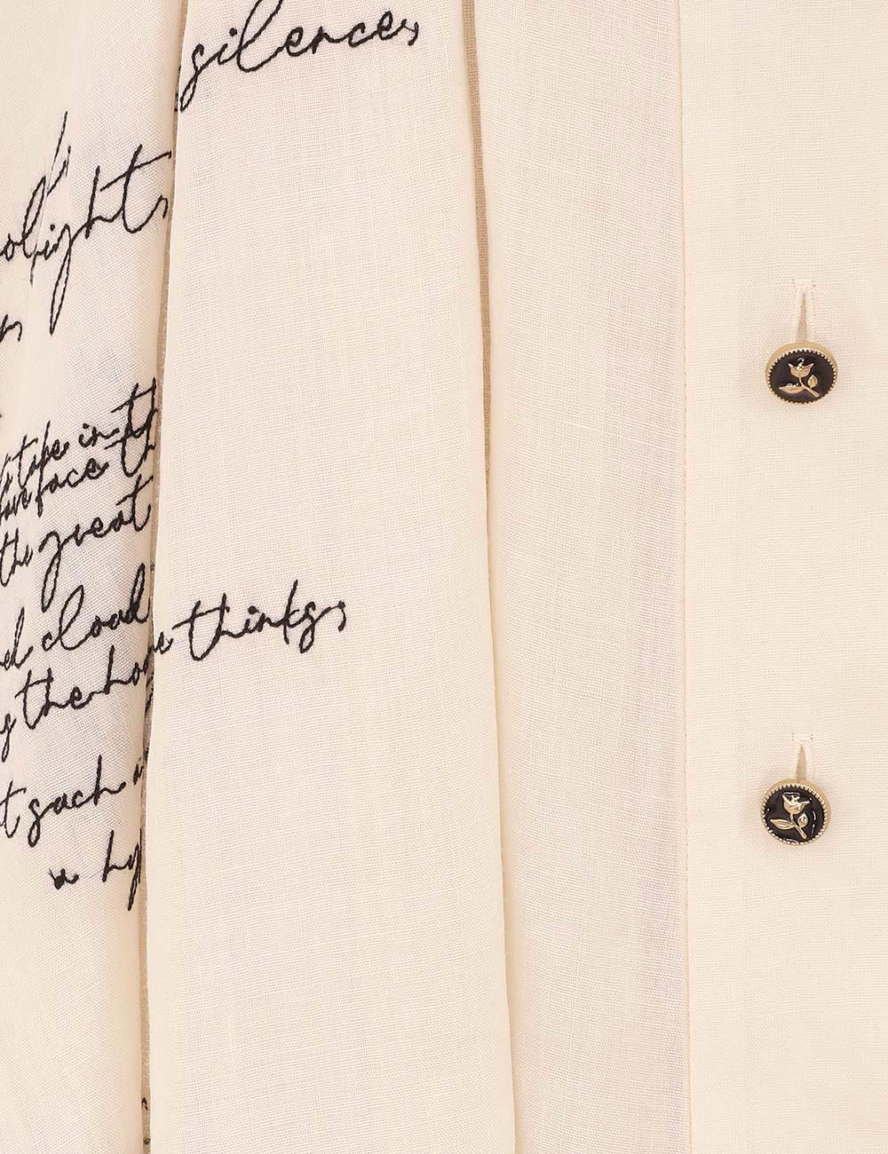 Midi Vestido Camisero Dream Embroidered